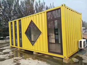 <span class=keywords><strong>Maison</strong></span> préfabriquée modulaire en conteneur 2/3 chambres avec panneaux solaires, écologique, vie hors réseau - Product Image 2