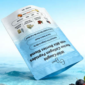 Sacs en plastique personnalisés feuille d'aluminium anti-odeur chocolat bonbon sucre noix alimentaire sac debout avec fermeture éclair - Product Image 4