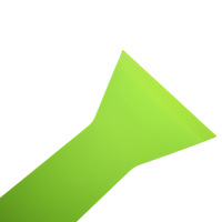 Outil d'application de film pour vitres de voiture - Raclette à bord incliné pour pare-brise avant/arrière, lame en plastique, origine Chine