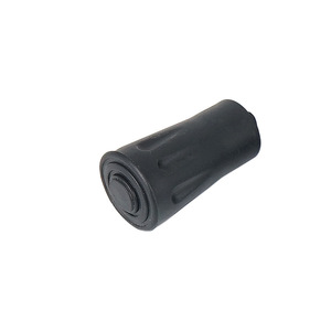 Embouts en caoutchouc noirs pour bâtons de randonnée Selpa, 40 mm, amortissants, de remplacement, pour bâtons de marche en plein air - Product Image 5