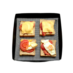 Non Stick <b>Toaster</b> Baskets PTFE Grill Mesh Trays Crisper Bakery Baskets Food Grade WovenBaking Mesh Trays for Oven - Product Image 2