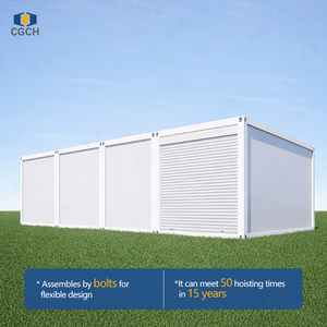 CGCH Casa Container Prefabbricata Impermeabile <span class=keywords><strong>di</strong></span> Alta Qualità con Pareti in Vetro per Glamping, Negozio al Dettaglio, Bar, Caffè, <span class=keywords><strong>Ristorante</strong></span> - Product Image 5