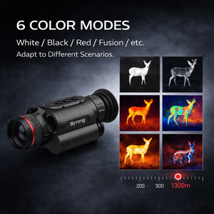 กล้องมองภาพความร้อนแบบตาเดียว Sytong Lm02-25lrf กล้องมองกลางคืน 256x192 พร้อมเลเซอร์วัดระยะ 1000 ม. สำหรับการล่าสัตว์ Lm02-25lrf Night - Product Image 6