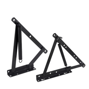 Furniture Hinge Iron Flush Mount Hidden <b>Bed</b> Frame Hinges Small Medium Pair Modern Design - Product Image 1