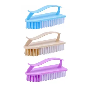 Brosses de nettoyage de vêtements écologiques et durables Caddy Brosse de nettoyage de tapis à la main avec détergent liquide Support de brosse à chaussures