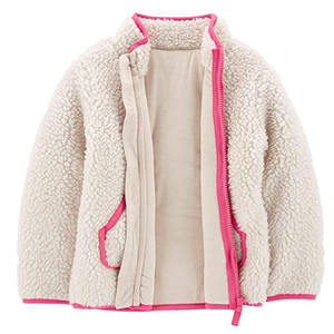 Wholesale Custom Winter Outdoor <b>Sherpa</b> <b>Jacket</b> <b>for</b> <b>Women</b> Casual Style with Custom Logo Plus Size Polar Fleece Material - Product Image 2