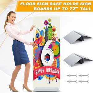Toptan Metal zemin burcu <span class=keywords><strong>stand</strong></span>ı tutucu 12 uyar "geniş tahta 72 in ayaklı teşhir <span class=keywords><strong>stand</strong></span>ı için kompozit köpük levha - Product Image 6