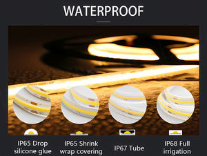 แถบไฟ LED แถบไฟ LED Ra90 320led 12V 24V cob 3000K 4000K 6500K แถบไฟ LED แบบยืดหยุ่น - Product Image 6