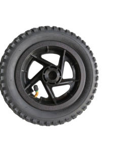 Pneu en caoutchouc d'origine 10x2 10 pouces roue pneumatique 10x2 avec chambre à air de 10 pouces pour roue de poussette de vélo d'équilibre de Scooter <span class=keywords><strong>électrique</strong></span> - Product Image 2