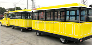 <span class=keywords><strong>Train</strong></span> électrique de 42 places Trackless <span class=keywords><strong>Train</strong></span> électrique, <span class=keywords><strong>Train</strong></span> touristique électrique en gros à vendre Trackless Hop on <span class=keywords><strong>Ho</strong></span> - Product Image 4