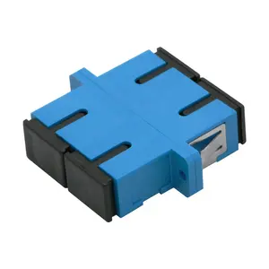 Dongguan Pabrik Menghasilkan SC FC LC ST Simplex Duplex APC UPC Hybrid Fiber Optic Adapter