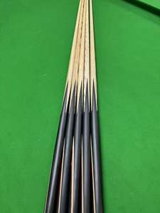 Taco <span class=keywords><strong>de</strong></span> <span class=keywords><strong>Billar</strong></span> Negro Hecho a Mano con Incrustaciones Exquisitas para la Mejor Experiencia <span class=keywords><strong>de</strong></span> Juego - Product Image 2