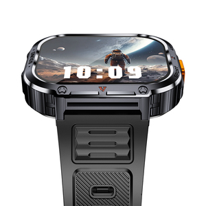 Đồng hồ thông minh Nx23 2.0 inch Đèn pin đa thể thao chống nước IP68 theo dõi huyết áp nhịp tim nhạc cuộc gọi BT cho nam màu sắc - Product Image 3