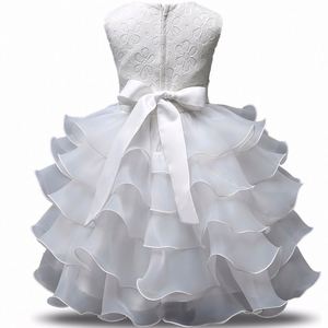 Vestido de Niña para Fiesta Formal, de 3 a 8 Años, Vestidos Florales para Bebés, 9 Colores, Ropa para Niños para Bodas y Cumpleaños - Product Image 3