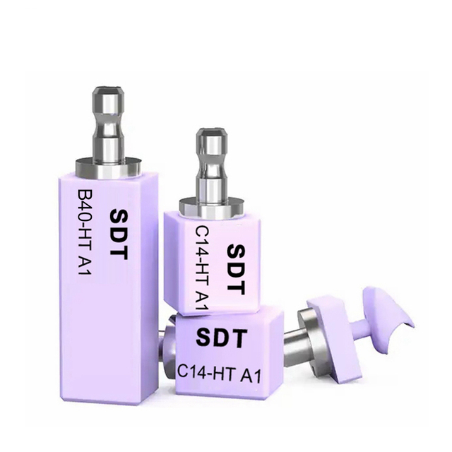 Dental Glass Ceramic Blocks HT/LT CAD CAM Lithium Disilicate Ingots