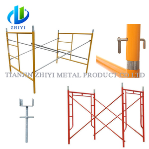Materiale per impalcatura con chiusura a perno per ponteggio in acciaio con morsetto per travi in acciaio materiali Standard per tubi e morsetti da 2m - Product Image 2