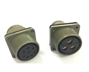 Conectores MIL de 8 Pines (MS3102A32-15P), Conector Circular Eléctrico para Cable RF, Amphenol MIL-C-5015 Aeroespacial MS 5015 - Product Image 4
