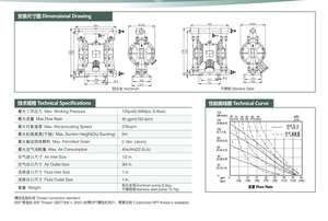 Gk 1 אינץ 25 מ "מ מלא נירוסטה פנאומטית חומצה משאבת העברה אלקלית - Product Image 4