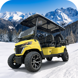 Voiturettes de golf électriques 6 places 4500W Mini voiturette de golf avec ascenseur Prix bon marché Option de luxe - Product Image 5