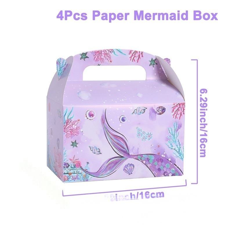 colorful   Mermaid Handbox