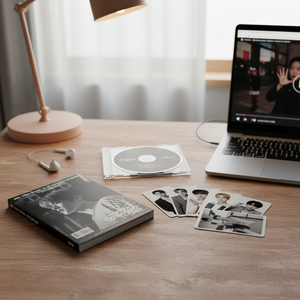 RIIZE K-Pop 1er Mini Álbum 'RIIZING Epilogue' [Película Ver.] con Secuencia Película CD Sobre PhotoCard y Photoprint - Product Image 3