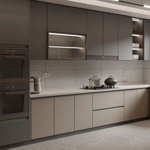 Armarios de cocina personalizados de alta calidad de lujo Organización práctica para interiores Juegos de cocina para el hogar - Product Image 1