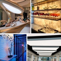 Bande lumineuse LED flexible haute luminosité 24V, panneaux d'affichage LED flexibles, panneau lumineux LED, lumière LED pour comptoir translucide