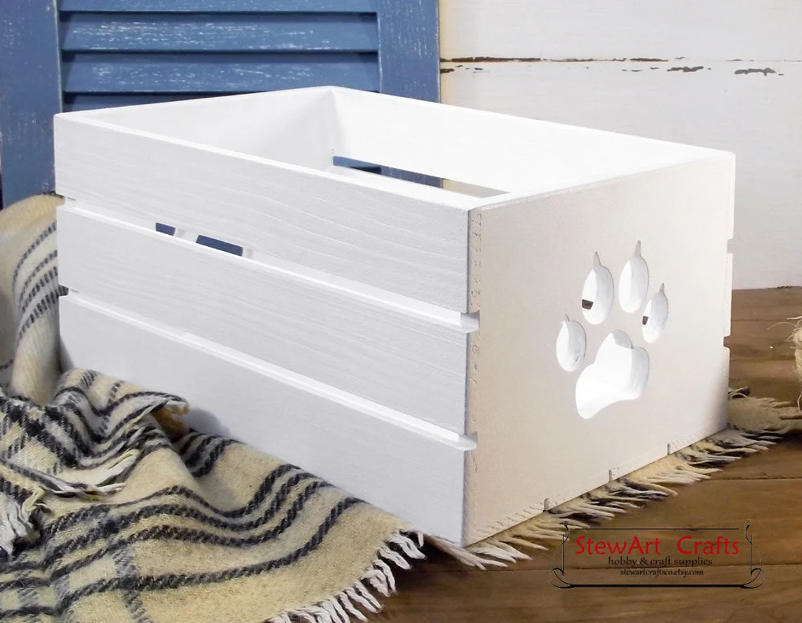 dog toy box wooden Handmade Furniture