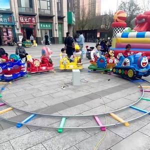 Train électrique miniature pour enfants, équipement de <span class=keywords><strong>parc</strong></span> d'attractions commercial intérieur/extérieur pour enfants - Product Image 4