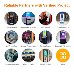 Kiosque de <span class=keywords><strong>paiement</strong></span> automatique, kiosque de <span class=keywords><strong>paiement</strong></span> en espèces et en billets, kiosque d'enregistrement automatique pour hôtel, scanner de passeport, distributeur de cartes, machine de recyclage d'espèces - Product Image 3