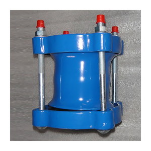 Accouplements flexibles en fonte ductile avec <span class=keywords><strong>raccord</strong></span> à bride pour tuyaux en fonte, <span class=keywords><strong>PVC</strong></span>, HDPE, acier (DN50-DN2000mm) - Garantie de 3 ans - Product Image 6