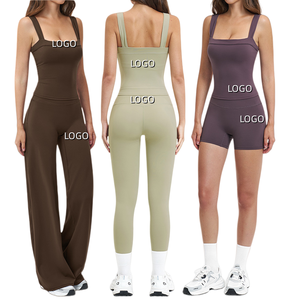 Set Sportivo Personalizzato con LOGO, Pantaloni Larghi con Zip, Abbigliamento Versatile per Fitness, Corsa e Ciclismo, Set <span class=keywords><strong>3</strong></span> Pezzi - Product Image 4