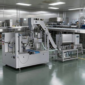 Túi điền vào con dấu doypack Máy vòi chất lỏng standup sữa nước gia vị bao bì PREMADE dầu máy tự động đóng gói túi - Product Image 5