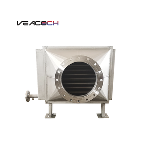 Condenseur d'air à vapeur haute efficacité |   Échangeur de chaleur industriel à tubes à ailettes refroidi par air pour les systèmes de récupération de chaleur des <span class=keywords><strong>gaz</strong></span> d'échappement - Product Image 1