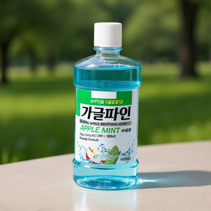Enjuague Bucal de Menta y Manzana 1000ml Cuidado Bucal Diario Para Todo Tipo de Piel Fórmula K Beauty - Product Image 3
