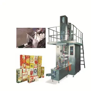 Automatic Aseptic Milk Juice Water Brick Carton Filling Packaging Machine 2400BPH