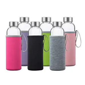 Fashion folding Waterproof cover water neoprene bottle sleeve holder