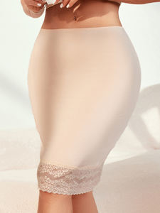 Vente Chaude <span class=keywords><strong>Jupon</strong></span> Femme Demi-<span class=keywords><strong>Jupon</strong></span> Taille S-3XL en Dentelle Transparente <span class=keywords><strong>Longue</strong></span> Jupe Fond de <span class=keywords><strong>Robe</strong></span> pour Dames - Product Image 5