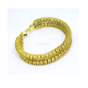 Femmes Manchette Bracelet Bracelet jonc Plaqué Or Bijoux De Luxe - Product Image 3