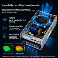 Alimentation LED professionnelle étanche IP45 pour extérieur 12V/24V 60W-400W pour enseignes publicitaires et bandes lumineuses LED