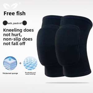 Genouillères épaisses en éponge WRELS pour hommes et femmes, protection pour le volley-ball, le roller, la danse, l'entraînement sportif - Product Image 5