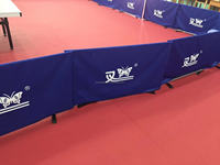 Barrières de tennis de table personnalisées avec logo, barrières de tennis de table