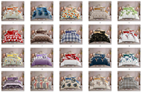 Ensemble de literie en coton 6 pièces, taille King, couvre-lit doux, vente en gros