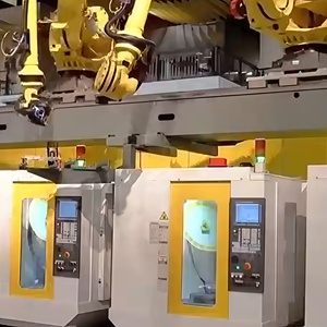Robot Industrial Fanuc M-710iC/50, 50 kg, 2050 mm, Tipo Pórtico Invertido para Atención de Máquinas con Pinza Personalizada - Product Image 1