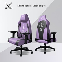 Chaise de jeu ergonomique pour e-sport avec accoudoirs réglables, dossier haut inclinable et soutien lombaire pour de longues heures de jeu sur PC