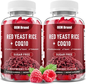 Vitadiscovery <span class=keywords><strong>Arroz</strong></span> <span class=keywords><strong>de</strong></span> <span class=keywords><strong>levadura</strong></span> <span class=keywords><strong>roja</strong></span> con gominolas CoQ10 Suplemento sin azúcar para adultos Dosis en polvo No para mujeres embarazadas Adolescentes - Product Image 1