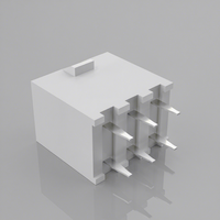 Connecteur JST Mini-Fit MX 4.2 Blanc, Pas de 4,2 mm, Double Rangée, Connecteur 2x3 Broches, Contact en Laiton, Connecteur Fils-Plaque
