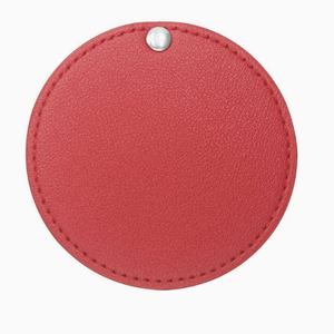 Miroir de maquillage miniature carré en cuir PU, multi-couleurs, imperméable, cadeau promotionnel pour femmes, vente chaude - Product Image 4