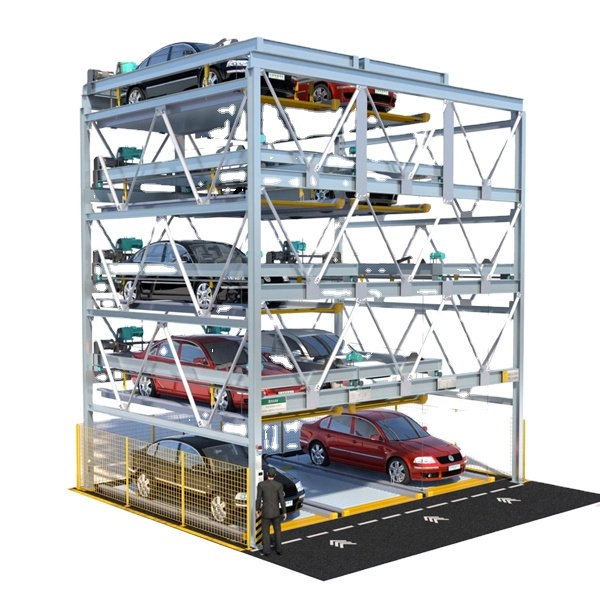 Smart Vertical 3 Level Parking System