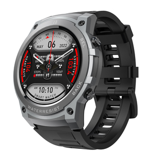 สมาร์ทวอทช์ EDS DM55 BT Calling หน้าจอ 1.43 นิ้ว AMLED วัดอัตราการเต้นของหัวใจ ตรวจจับการนอนหลับ ชิป RTL8763EWE กันน้ำระดับ IP67 แบตเตอรี่ 400mAh - Product Image 2